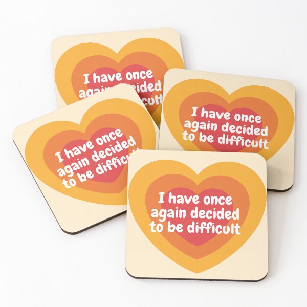 Item preview, i have once again decided to be difficult designed and sold by art-and-sticker.