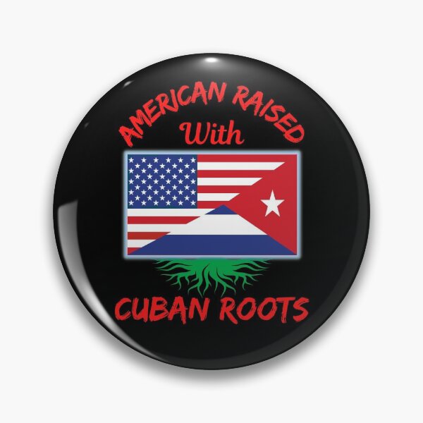 Item preview, American Raised With Cuban Roots designed and sold by WoodburyLake.