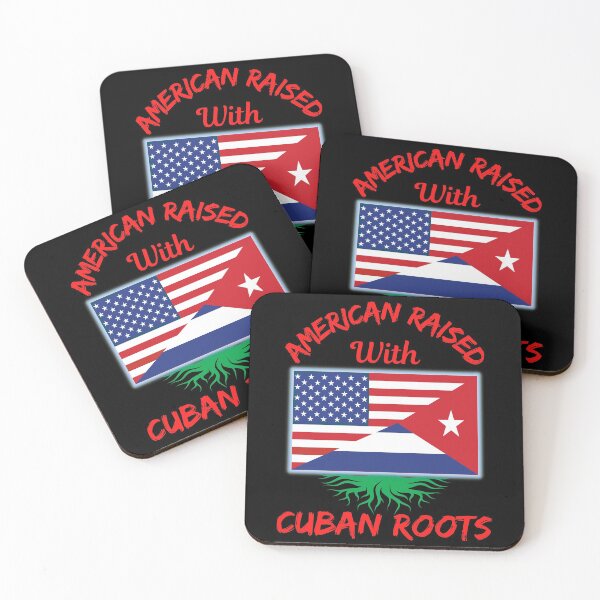 Item preview, American Raised With Cuban Roots designed and sold by WoodburyLake.