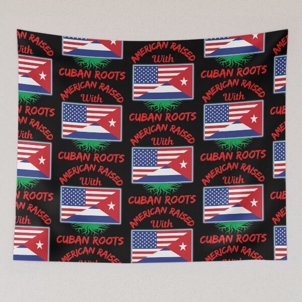 Item preview, American Raised With Cuban Roots designed and sold by WoodburyLake.