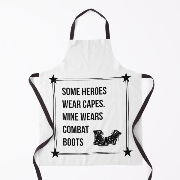 Item preview, Some heroes wear capes. Mine wears combat boots! designed and sold by SouthernSassArt.