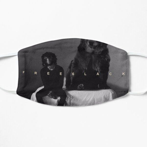 6lack Free 6lack Minimal Album Cover Mask By Simonneedham Redbubble