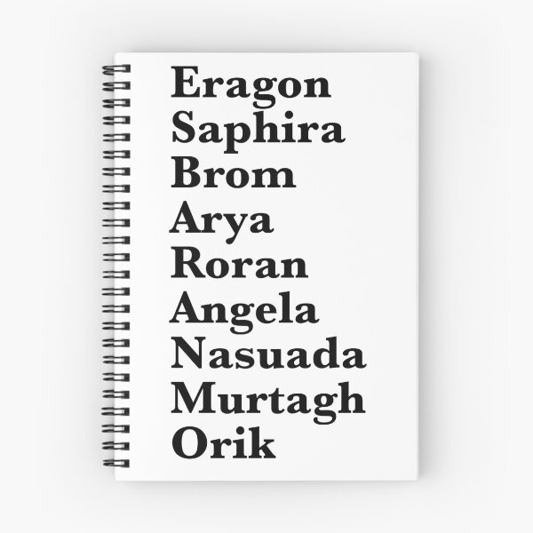 Item preview, Character List - Eragon designed and sold by Sammi-Design.