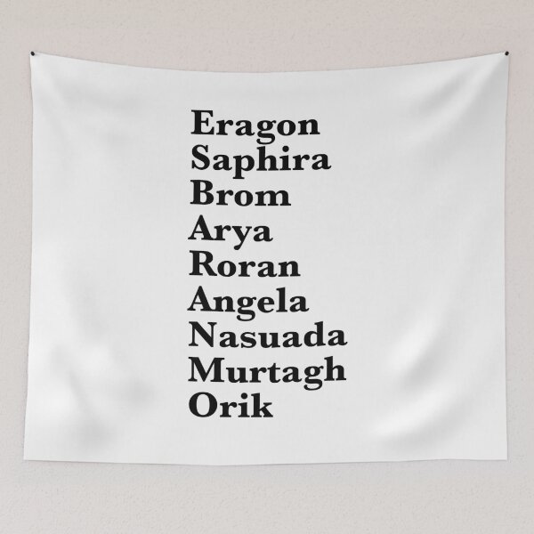 Item preview, Character List - Eragon designed and sold by Sammi-Design.