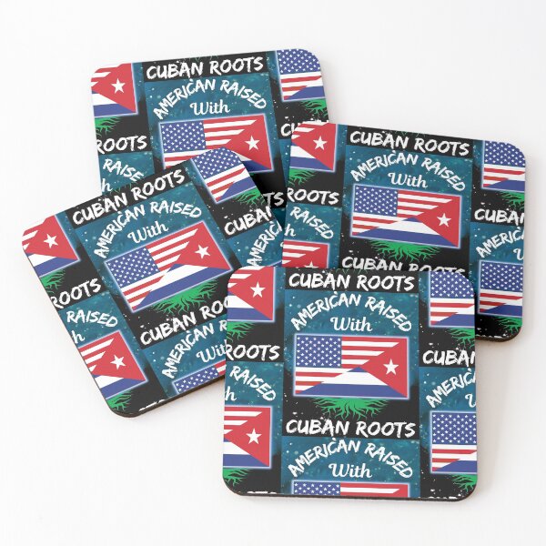 Item preview, American Raised With Cuban Roots   designed and sold by WoodburyLake.