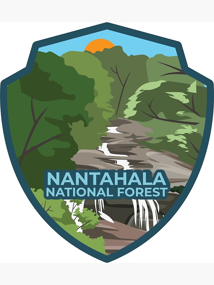 "Nantahala National Forest" Poster for Sale by parkland Redbubble