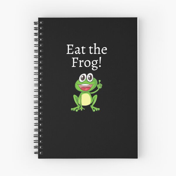 Item preview, Eat the Frog motivational fun design designed and sold by Evartdesign.