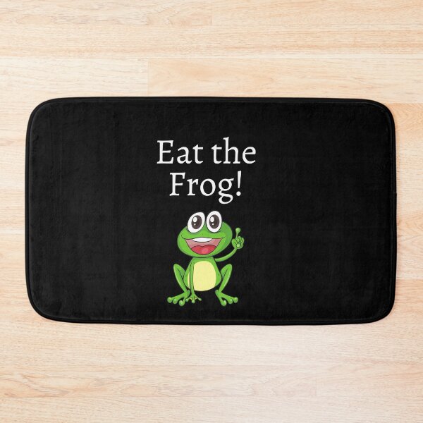 Item preview, Eat the Frog motivational fun design designed and sold by Evartdesign.