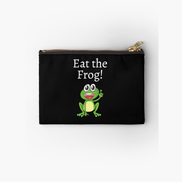 Item preview, Eat the Frog motivational fun design designed and sold by Evartdesign.
