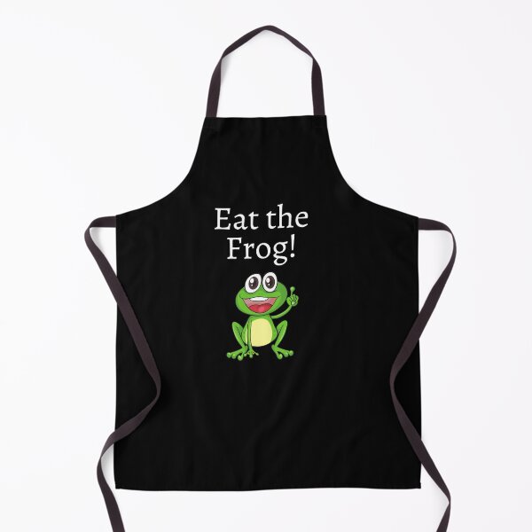 Item preview, Eat the Frog motivational fun design designed and sold by Evartdesign.