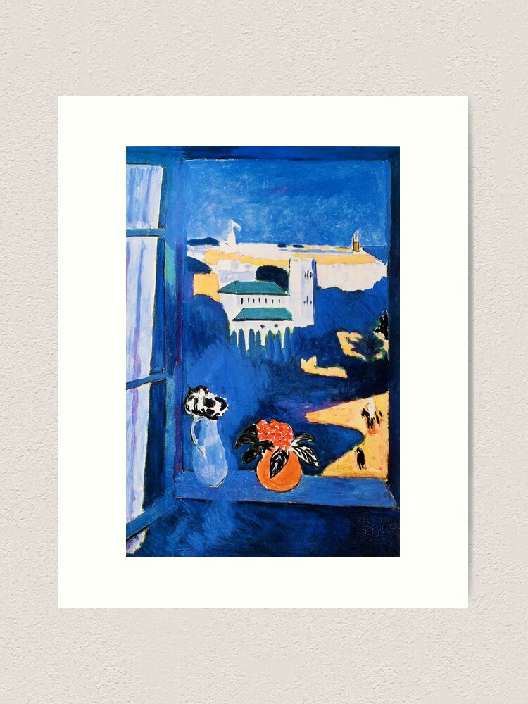 Thumbnail 2 of 3, Art Print, Window at Tangier (1912), Henri Matisse designed and sold by allhistory.