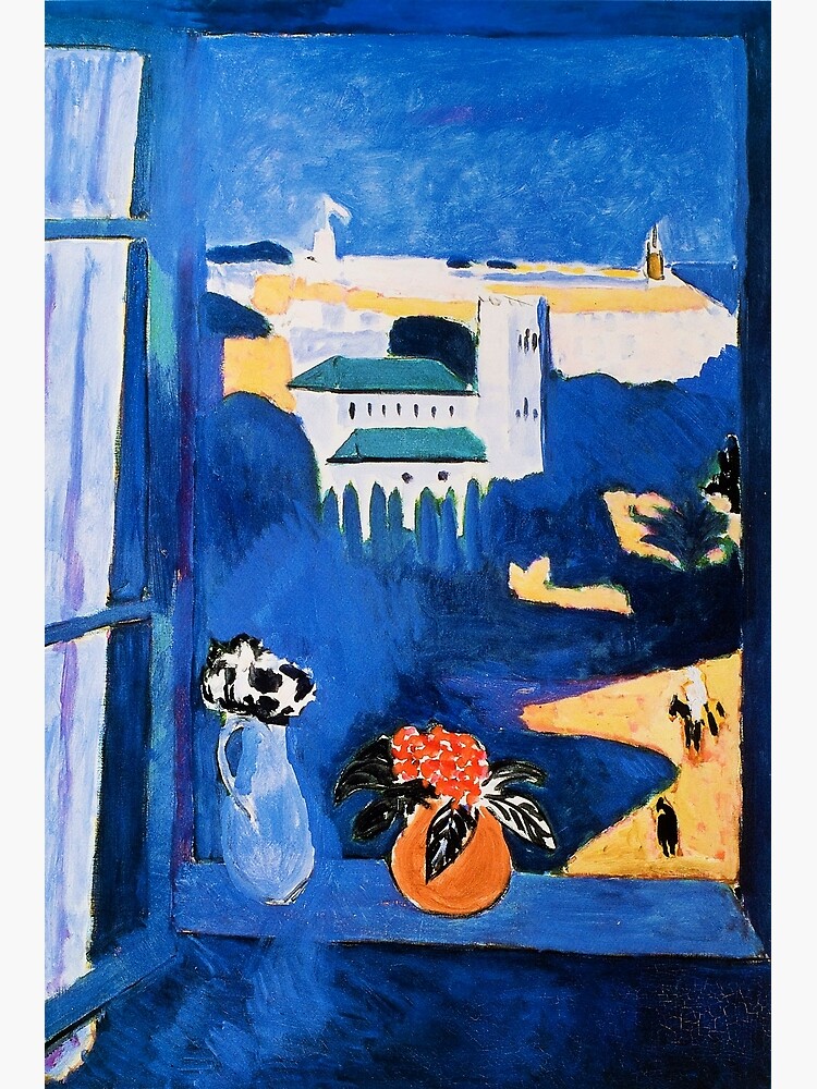 Thumbnail 3 of 3, Art Print, Window at Tangier (1912), Henri Matisse designed and sold by allhistory.