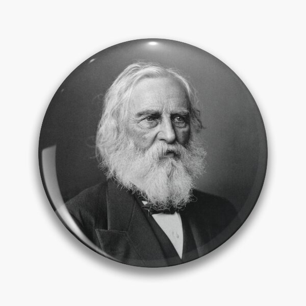 Item preview, Henry Wadsworth Longfellow Portrait - Circa 1876 designed and sold by warishellstore.