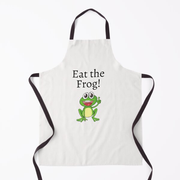 Item preview, Eat the Frog motivational fun design designed and sold by Evartdesign.