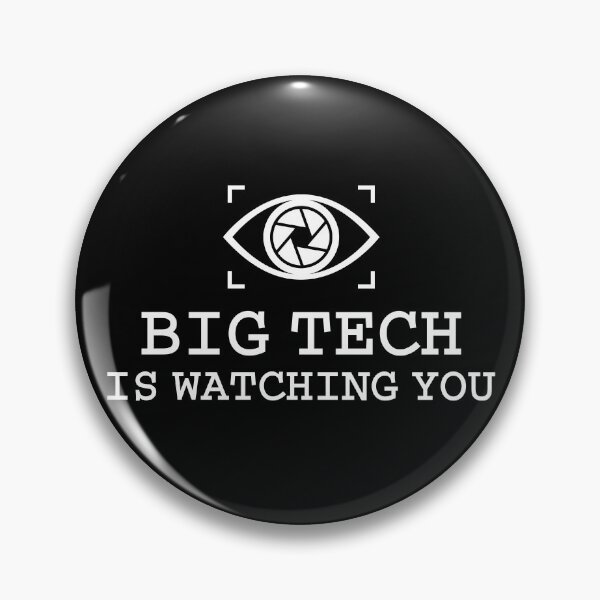 Item preview, Big Tech Is Watching You designed and sold by MerchHouse.