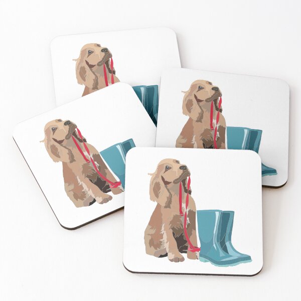 Item preview, Spaniel walkies  designed and sold by Leatextileart.