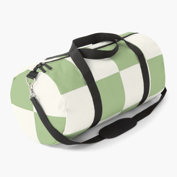 Item preview, Checkerboard Check Geometric Checked Pattern in Light Sage Green and  designed and sold by kierkegaard.