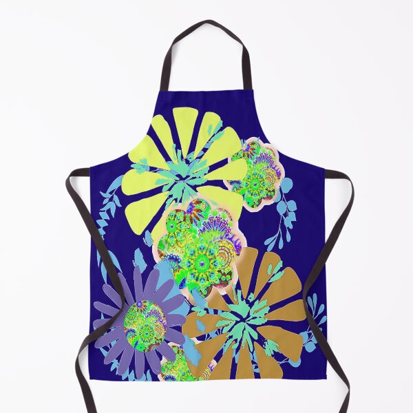 Item preview, Bohemian Colorful Floral Abstract Art Design, nr 2,Graphic Psychedelic Abstract Art, Inspired by Nature-floral abstract art designed and sold by Adri Barnard.