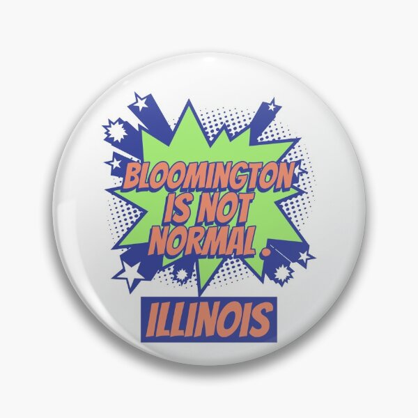Item preview, Illinois- Bloomington Normal Illinois  designed and sold by utopianpioneer.
