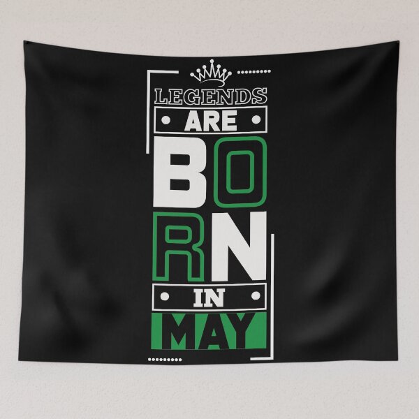Item preview, Legends Are Born In May - Birthday Present Living Legend May Legends Never Die Gift designed and sold by ALITOPRINCE.