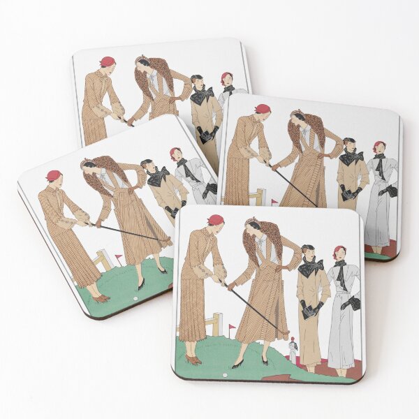 Item preview, Art Deco Four women on a golf course (1931) by Martial et Armand and Redfern designed and sold by Designedbysm.