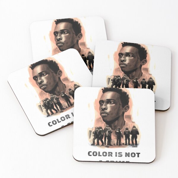 Item preview, BLACK LIVES MATTER -  COLOR IS NOT A CRIME - SOCIAL-JUSTICE designed and sold by Studio TANFF.