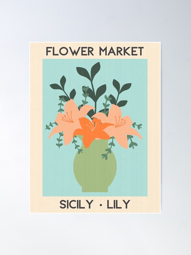 Flower Market - Italy Poster for Sale by Julia Santos