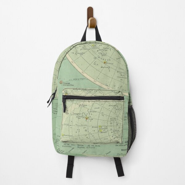 Item preview, Old Solar System & Star Constellations Map (1914) Vintage Astronomy Atlas designed and sold by BravuraMedia.