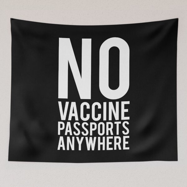 Item preview, No vaccine passports anywhere designed and sold by enriquepma.
