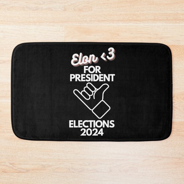 Item preview, 4 Elon <3 For President Design designed and sold by SweetEnjoyable.