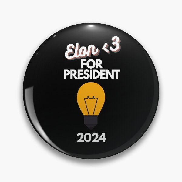 Item preview, 8 Elon <3 For President Design designed and sold by SweetEnjoyable.