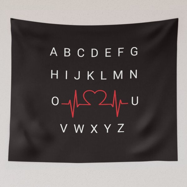 Item preview, Funny PQRST heartbeats Nurse Funny Alphabet Meme Nuese week designed and sold by valantinou.