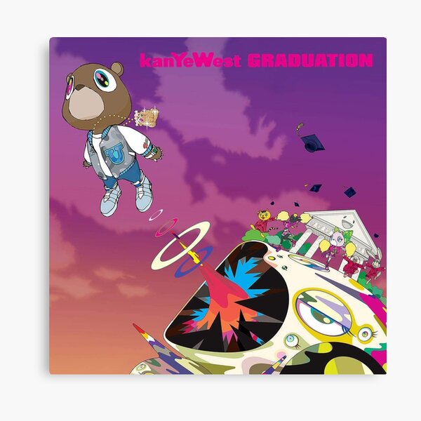 Kanye West, Graduation (2007) Canvas Print