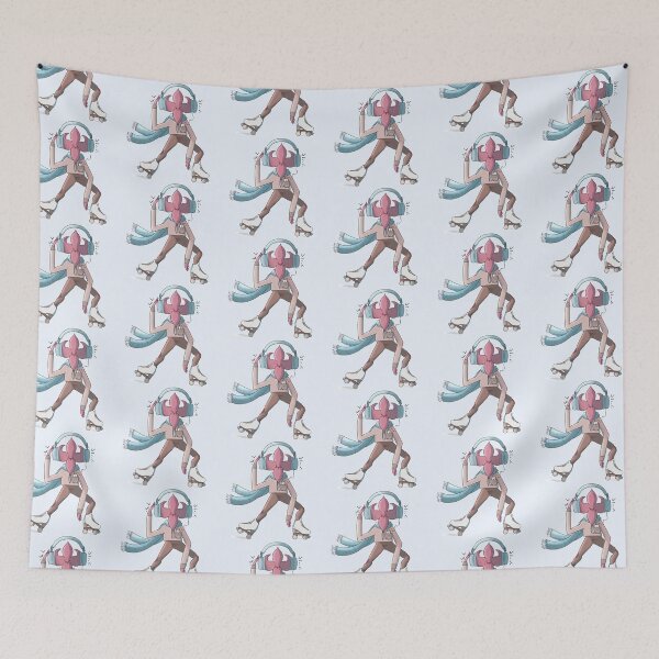 Item preview, The flowery rollerskater designed and sold by Valeria Beccari.