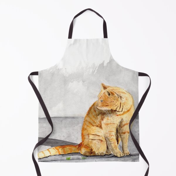 Item preview, My friend Rosalina Cat Watercolor Portrait designed and sold by Sandra Connelly.