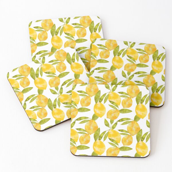Item preview, Lemon Love Seamless Patterns V6 designed and sold by KleinDuBois.