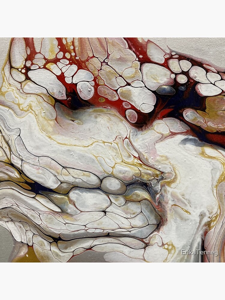 White Light Abstract Art, Desert Hippie Arts by ErikaTenney