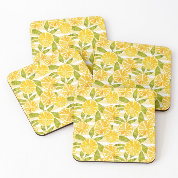 Item preview, Lemon Love Seamless Patterns V7 designed and sold by KleinDuBois.