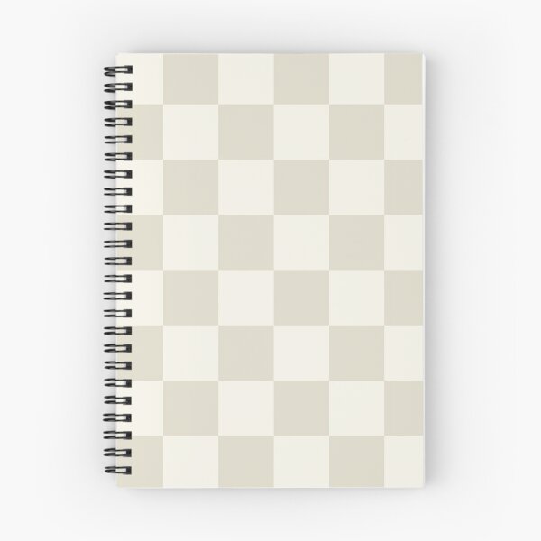 Item preview, Checkerboard Check Geometric Checked Pattern in Mushroom Beige and Cream designed and sold by kierkegaard.