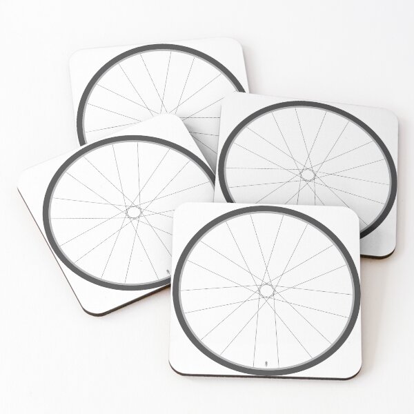 Item preview, Bicycle Wheel Icon (it's the small details that count) designed and sold by Thats-the-T.