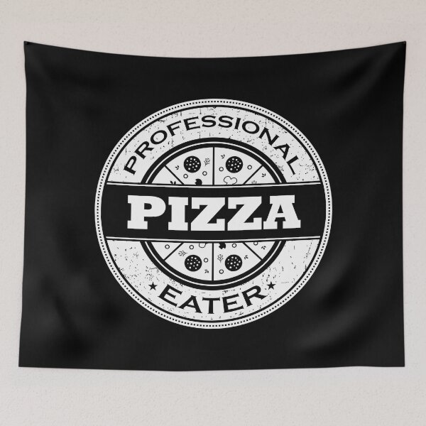 Item preview, Professional Pizza Eater Vintage Label designed and sold by CynthiaGraphics.