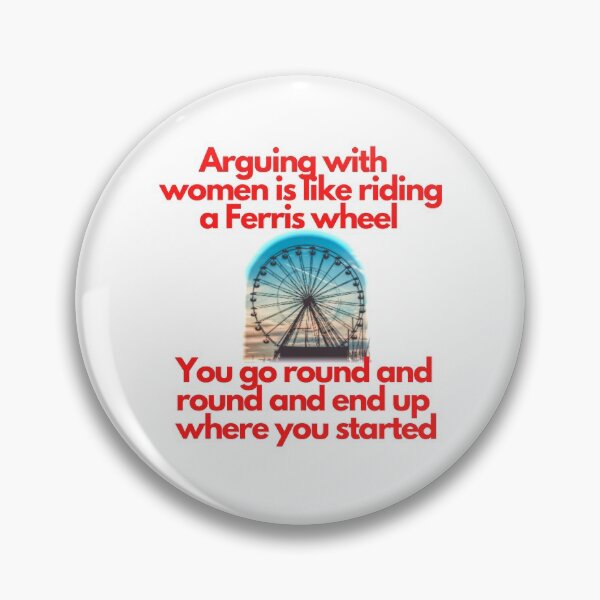 Item preview, Arguing with Women designed and sold by Bravenewnormal.