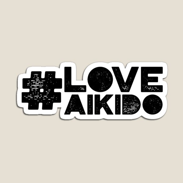 Item preview, #Love Aikido designed and sold by DoodleDashCollective.