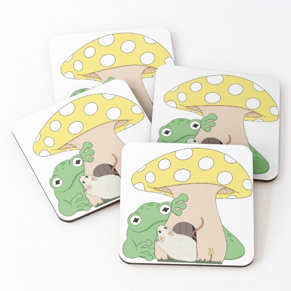 Item preview, Frog and Mouse friends designed and sold by daphpunks.