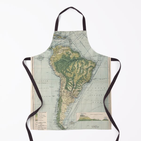 Item preview, Old South America Commercial Shipping Route Map (1907) Southern Americas Nautical Chart designed and sold by BravuraMedia.
