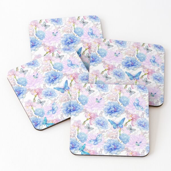 Item preview, Flowers Romantic watercolor floral design with spring and summer flowers. designed and sold by DesignForGifts.