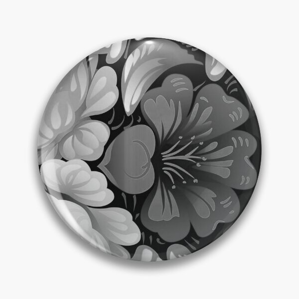 Artikelvorschau, Lebendige schwarz-weiße Blumen entworfen und verkauft von NexusArts.