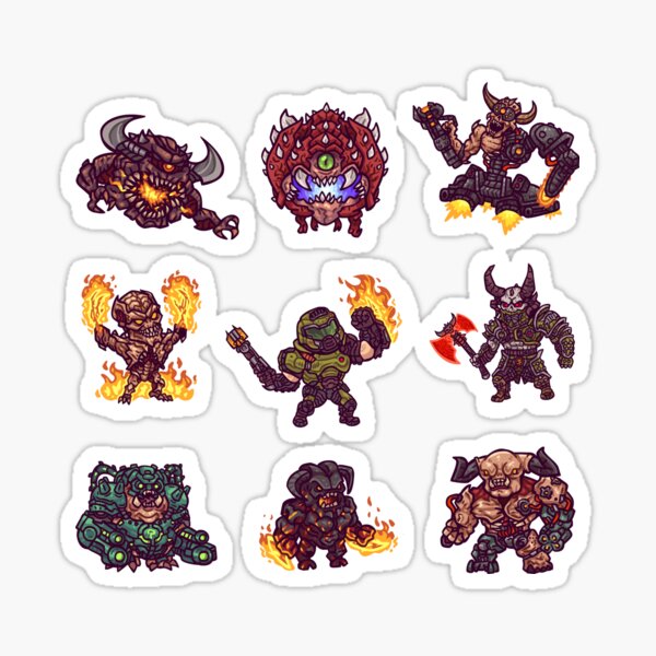 Eternal Foes Sticker