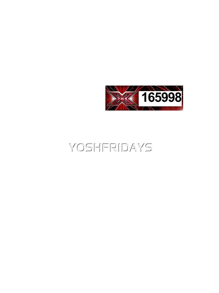 X-Factor Sticker - Harry Styles by YOSHFRIDAYS