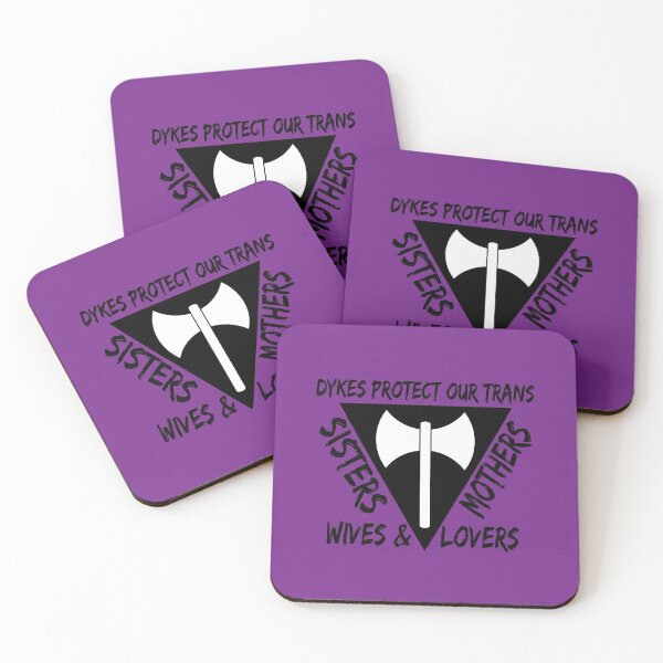 Item preview, Dykes protect our trans sisters, mothers, wives & lovers designed and sold by SolidariTea.